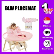 BLW Bib and Tray Waterproof Weaning Bib Baby Chair Cover (Blw YXX 318)