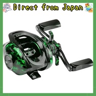 HAUT TON Snow Demon Beginner Baitcasting Fishing Reel with 17.64 lbs Maximum Drag, 7.2:1 Gear Ratio,