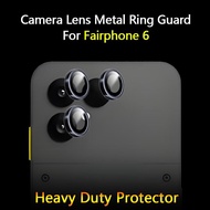 Lens Protector Compatible With Fairphone 6 Thin Clear Camera Lens Cover Shield Metal Ring Guard Temp