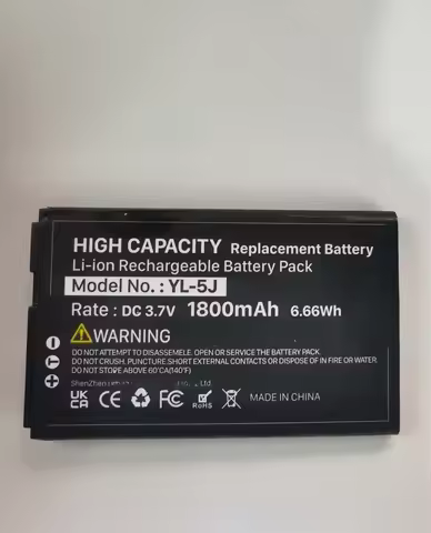 Cordless Phone Battery 3.7V/1800mAh YL-5J, W56-BATT for Yealink W56H, W56h/p, One Talk IP DECT, W56P