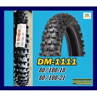 "DURO" TIRE DM-1111 (80/100-18) (80/100-21) // DURO Motocross Model DM-1111 Size Rim 18 21