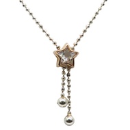 Courrèges 純銀和 18k 金項鍊（二手）