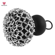 Cast Iron Chainmail Scrubber, Cast Iron Skillet Cleaner for Fry Pan Cleaner Cast Iron Skillet Cleane