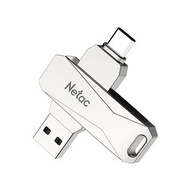 #消費劵 朗科 NETAC 128GB USB3.0 Type-C + USB Double Interface 金屬殼 OTG Flash Drive