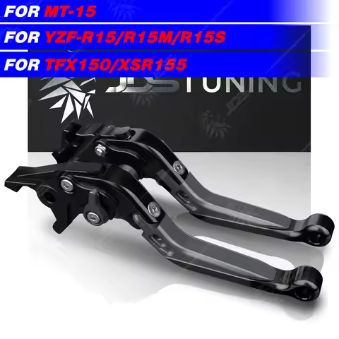 For Yamaha MT15/YZF R15/R15M/R15S/TFX150/XSR155 Clutch Lever Brake Lever Set Foldable Adjustable Han