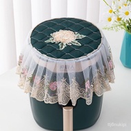 Hot🔥Air Fryer Special Cover Fabric Dust Protection Cover Rice Cooker Lace Embroidery Cover Cloth Cover Cloth Universal C