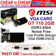 VGA MSI Geforce GT 710 2GB - GT710 2 GB DDR3