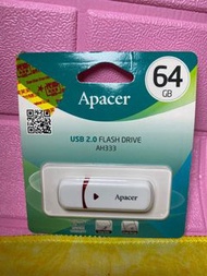 ［正品公司貨全新］Apacer宇瞻 AH333 64GB 高速隨身碟