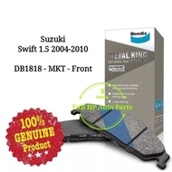 Original Brake DB1818MKT Front Brake Pad - Suzuki Swift 1.5/1.6 2005-2012