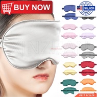 MH [Featured] 3D Contoured Blackout Imitated Silk Blindfold Portable Travel Nap Rest Relax Eyes Cove