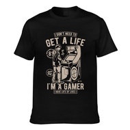 Get A Life Video Gamer Men's Short Sleeve T-Shirt