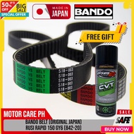 BANDO V-BELT for RAPID 150 GY6 / 842-20.0-30 / 842-20 | RUSI/MOTORSTAR | JAPAN