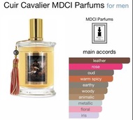 Decant▪️Cuir Cavalier▪️MDCI Parfums // 皮革調 香水分裝 香水試用 試香 fragrance perfume parfum tester sample