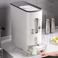 【CanXu Ready Stock】 Rice Dispenser 6KG/12KG Sealed Grain Rice Storage Container Barrel