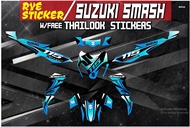 Decals Sticker Motorcycle Decals for Suzuki Smash 115029
