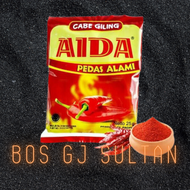 Bubuk Cabe Aida 25gram - Bubuk Cabe Kering Aida - Bumbu Cabe Bubuk