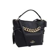 Coach bag women's handbag outlet 2way diagonal hanger shoulder bag PVC leather leather bro