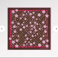 Lv  x TM 村上隆櫻花限量版70cm 絲巾 silk scarf twilly
