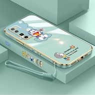 Soft Case Tpu Motif Doraemon Untuk Vivo Y20I Y12S Y11 Y19 S1 Pro Y50