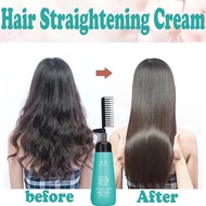 hair straightener cream 直發膏 Hair Rebonding Cream krim lurus rambut hair keratin treatment Krim Pelur
