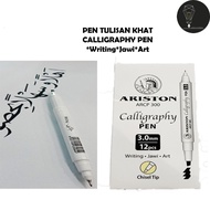 Ariston Calligraphy Pen Handwriting Jawi Lettering Pen Tulisan Khat Art Craft