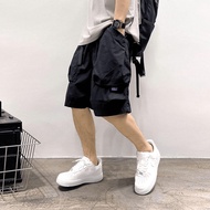 Summer Thin Work Shorts Mens Outdoor Trend Loose Straight Ice Silk Quick-drying Leisure Sports Pants