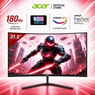 Acer ED320QU S3 31.5 Inch QHD Curved Gaming Monitor With 180Hz Refresh Rate