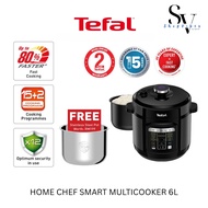 TEFAL HOME CHEF SMART MULTICOOKER 6L + INNER POT CY601D + XA622D