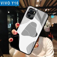 VIVO Y16 - SoftCase Glass Kaca - [ A120 ] - Pelindung Handphone Hp VIVO Y16 - Casing Hp VIVO Y16 - C