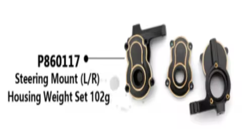 RGT Spare Parts P860117 P860118 for EX86170 1/10 Realistic Crawler 4WD Real Hard-core R/C Off-road V