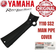 YAMAHA Y110 SS2 MAIN PIPE COVER (COVER 1) BLACK PART 100% ORIGINAL