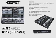PORTABLE AUDIO PLAYER WE 2493MIXER 12 CHANNEL HARDWELL XR12 ORIGINAL