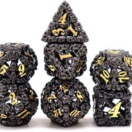 Metal20Running Group DND Board Game Skull Hollow Dice Pure Copper7Set of Cthulhu Dungeons and Dragon