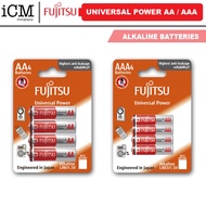 Fujitsu Alkaline Universal Power AA AAA Alkaline Battery