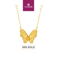 HABIB 999/24K Yellow Gold Necklace 24XFYN080824