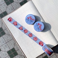 星之卡比 幾何圖形 和紙膠帶