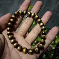 PREMIUM gelang akar bahar tali arus emas