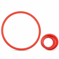 Bike Solid Tire 700x23C Road Bike Bicycle Cycling Riding Tubeless Tyre Wheel (Red)