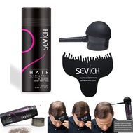 SEVICH 25g Hair Building Fiber with Hair Spray 10 Colors Hair Fiber Applicator