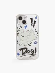 Cider Mirror Graffiti Puppy Decor Phone Case