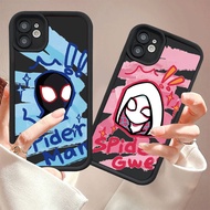 【Soft】case spiderman couple android Casing Hp for Samsung A14 A13 A12 A51 A52 A04 A03 A04E A50 A30S 