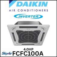 DAIKIN 4.0HP R32 INVERTER CEILING CASSETTE AIRCOND FCFC100AVF9
