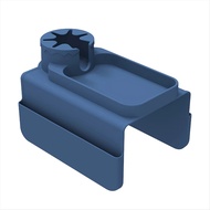 Silicone Sofa Arm Tray with Anti-Slip Cup Holder Couch Drink Holder with Side Pocket for Remote Anti