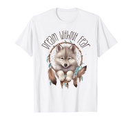 Vintage Western Dreamcatcher Wolf Graphic Design Wolf Women T-Shirt