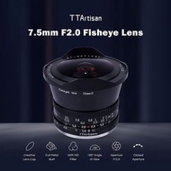 銘匠光學7.5mm f2.0魚眼鏡頭 (只有 Olympus 相機鏡頭款M43-mount mirco 3/4) Panasonic/Olympus pen lense(TTArtisan APS-C 7.5mm F2 Fisheye lense)手動鏡 加送禮品