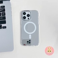 Simple Magnetic Mirror Phone Case For OnePlus 15 15R 13 13R 13S 13T 12 12R 11 11R 10R 10T Nord 5 4 3