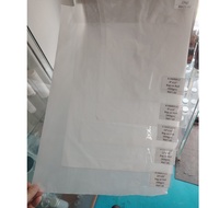 900gm Plastic Bag On Roll (size: 8x12, 9x14x 10x16,12x18, 14x20)