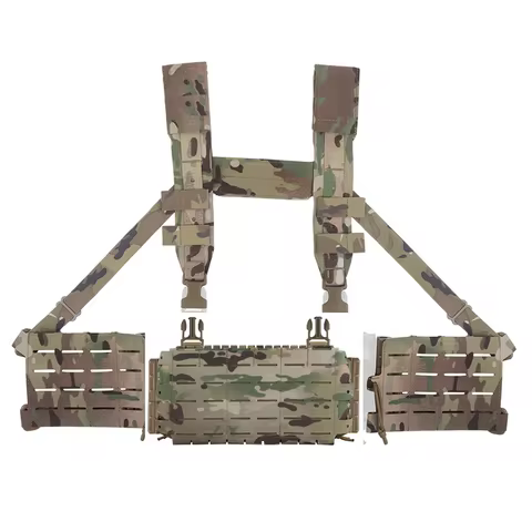 ARC V3 Chest Rig Kit H Harness Triple 5.56 Mag Pouch Bilateral Quick Slide MOLLE Shoulder Strap Hunt