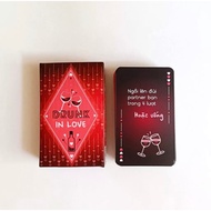 Bộ bài Truth Game Drunk In Love- Say Tình - 55 lá luật chơi đơn giản dành cho cặp đôi tại các bữa ti