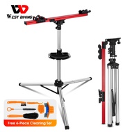 WEST BIKING Professional Mechanic Bike Repair Stand MTB Road Bicycle Maintenance Workstand Foldable Adjustable Wash Bike Rack
